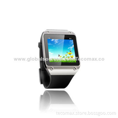 1.54'' Capacitive Touch Panel 240*240 screen, MTK6250, 360mAh Battery, BT MP3, Supports Pedometer